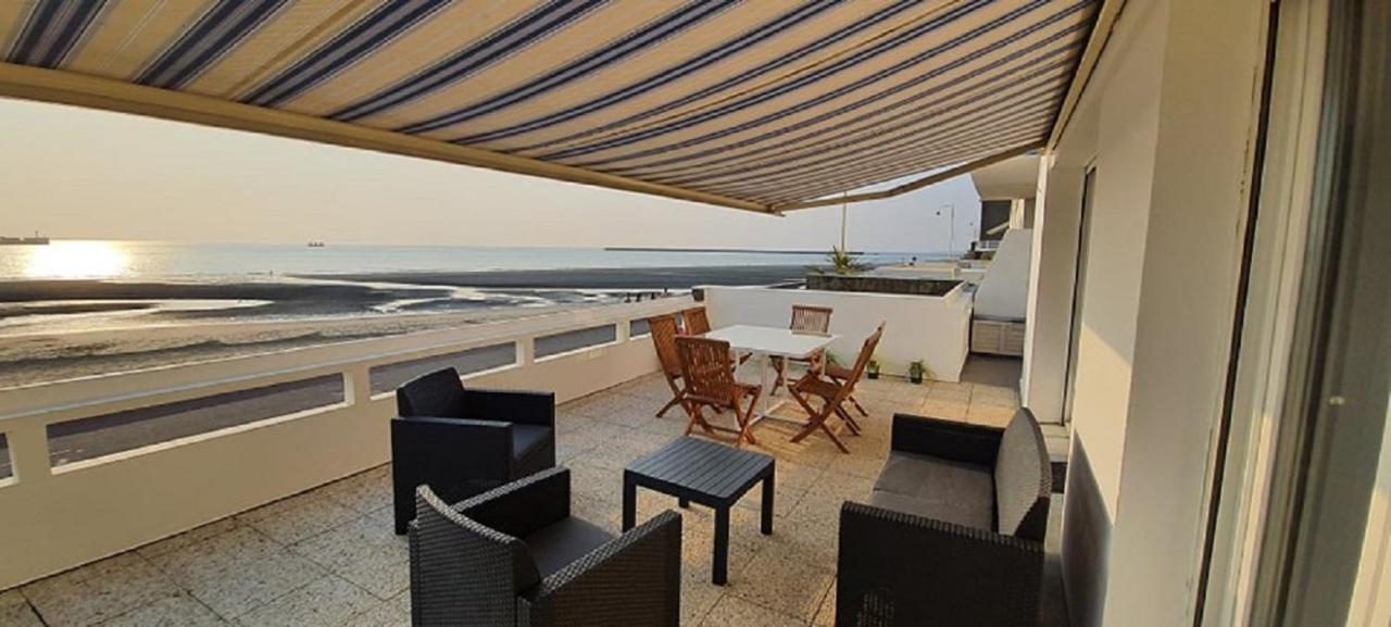 Superbe Appartement Avec Terasse Face A La Mer Boulogne-sur-Mer Exterior foto